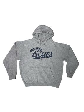 House of Blues Graphic Gray Hoodie